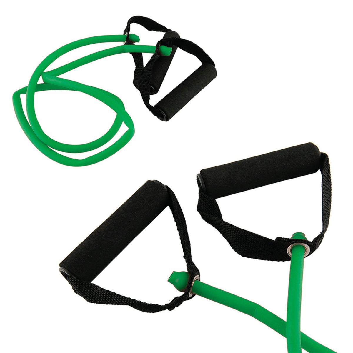 elastik_med_h_ndtag_gr_n_-_medium Elastik Med Håndtag Grøn - Medium - Billede 1