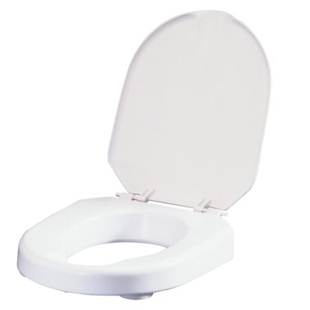 Toiletforhøjer 10cm Løstmonteret med låg