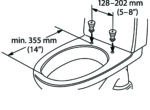 Hi-Loo Toiletforhøjer 6cm fastmonteret - Billede 3