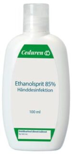 UDGÅET Ethanolsprit 85 % 100 ml håndsprit