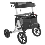 Rollator Explorer Hvid med tilbehør