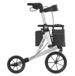 Rollator Explorer Hvid med tilbehør - Billede 3