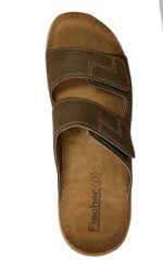Fischer Herresandal Brun Læder Havana - Billede 3