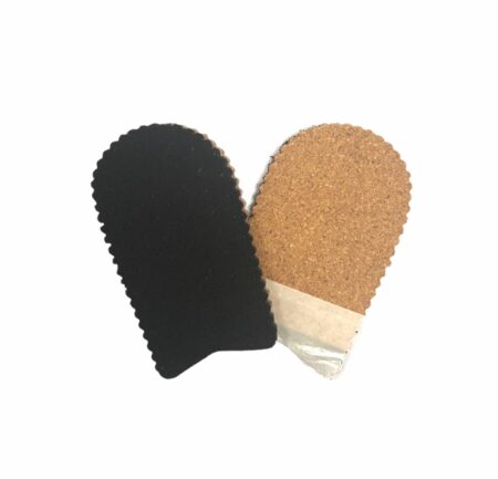 Hælkile 5mm Sort kork Dame