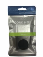 Hælkile 10mm Sort kork Herre - Billede 3