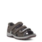 Green Comfort Antracit Sandal med Hælkap