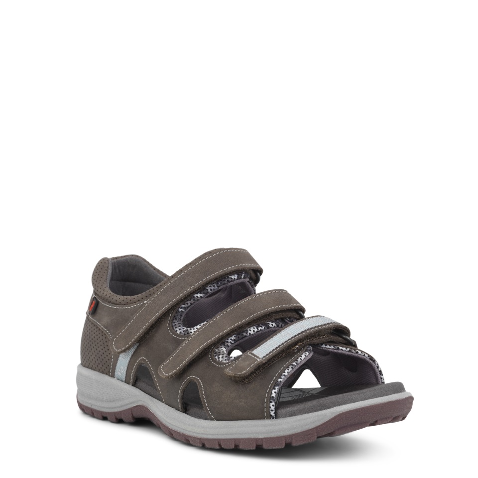 gc4210052 Green Comfort Antracit Sandal med Hælkap - Billede 1