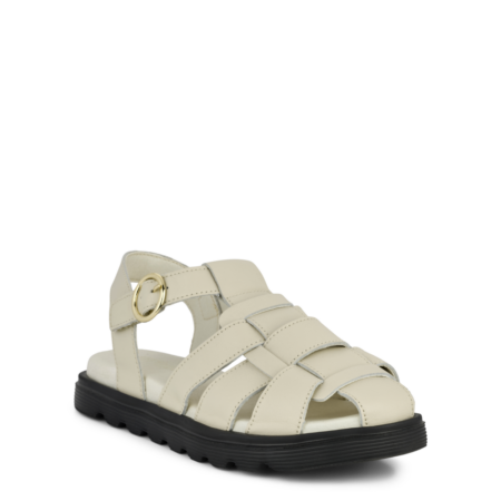 Green Comfort Sandal Cremehvid