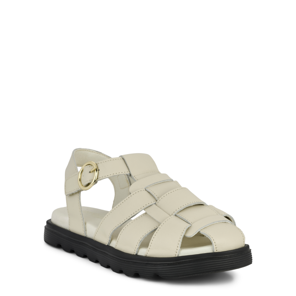 gc422022q37-003-4 Green Comfort Sandal Cremehvid - Billede 1