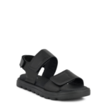 Green Comfort Sandal Sort Med 3 Velcroremme