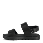 Green Comfort Sandal Sort Med 3 Velcroremme - Billede 2