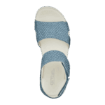 Green Comfort Blå Sandal Lakselæder - Billede 4