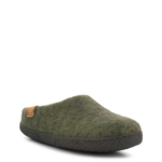 Green Comfort Grøn Slipper Gummisål