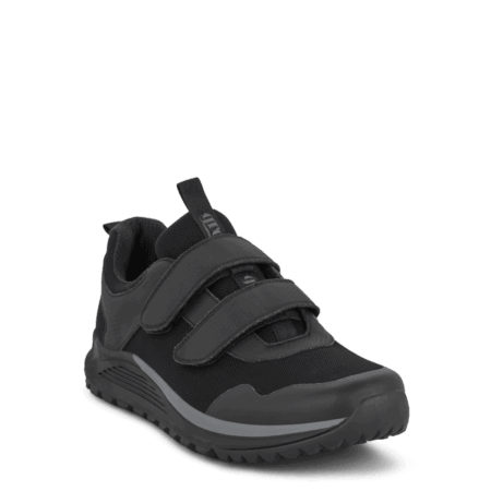 Green Comfort Herre Sort Sneaker Velcro