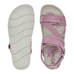Green Comfort Lavender Sandal Velcrorem - Billede 4