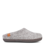 Green Comfort Lysgrå Slipper Gummisål - Billede 2