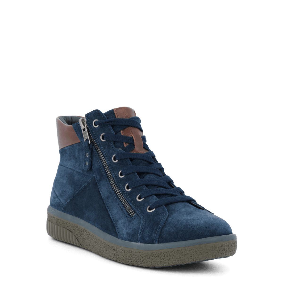 green_comfort_marine_st_vle_med_lynl_s-3 Green Comfort Marine Støvle Med Lynlås - Billede 1