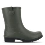Green Comfort Olivengrøn Medium Høj Gummistøvle - Billede 3