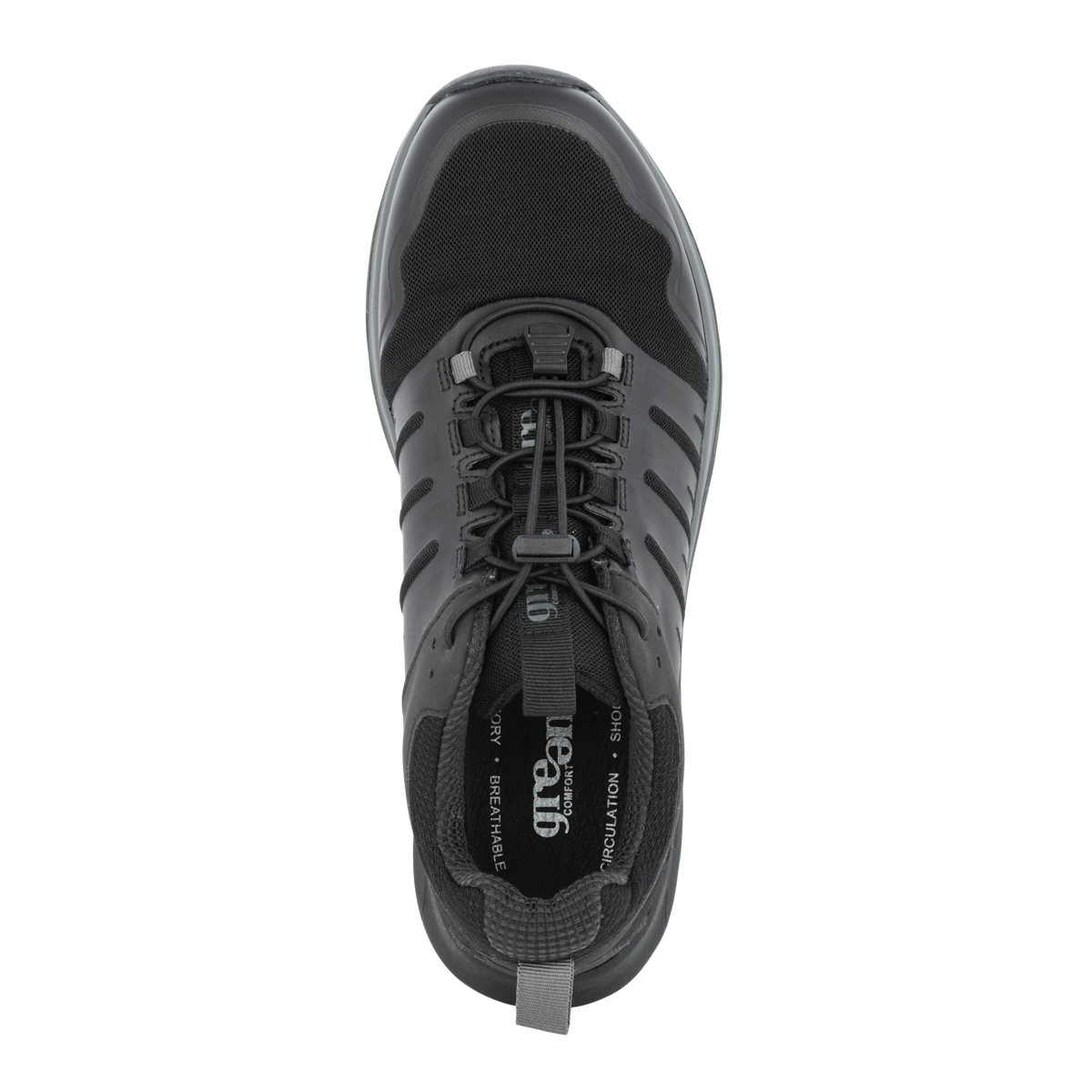 Green Comfort Sko Sort Track n' trail - Billede 4