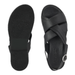 Green Comfort Sort Caroline Sandal - Billede 4