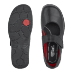 Green Comfort Sort Cross Strap Sko - Billede 4