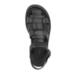 Green Comfort Sort Flet Sandal - Billede 4