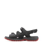 Green Comfort Sort Sandal - Billede 2