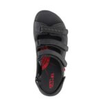 Green Comfort Sort Sandal - Billede 3
