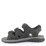 Green Comfort Sort Sandal Camino - Billede 3