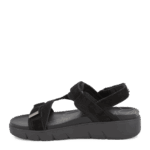 Green Comfort Sort Sandal Velcrorem - Billede 3