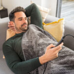 Beurer HD 65 Darkgrey Varmeplaid, 180x130cm - Billede 3