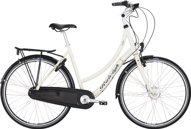 hf142850-9 Raleigh Carlton El-cykel 8,7AH Cream - Billede 1
