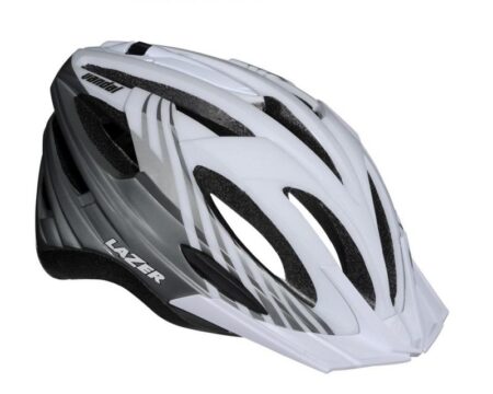Hjelm Lazer hvid str. 54-61cm