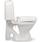Hi-Loo Toiletforhøjer 10cm Fastmonteret