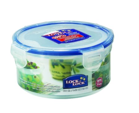 Madboks Lock & Lock rund, 600 ml