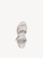 Tamaris Ivory Sandal Med Velcrorem - Billede 4