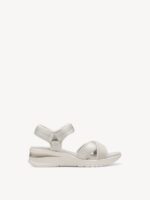 Tamaris Ivory Sandal Med Velcrorem - Billede 5