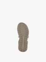 Tamaris Oliven Sandal Med Velcroremme - Billede 6