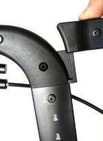 Rollator AIR10 Outdoor Med Lufthjul - Billede 10