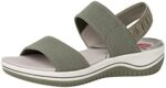 Jana Oliven Sandal Med Elastik - Billede 2