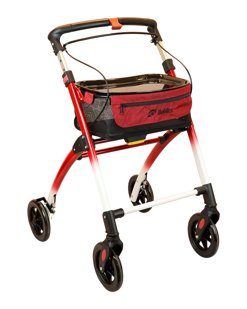 jaguar_mo312414 Indendørs Rollator Jaguar Rød og Hvid - Billede 1