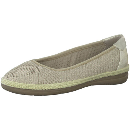 Jana Ballerina I Beige/Guld