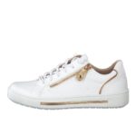 Jana Ballerina Sko Hvid/Rosa/Guld - Billede 3