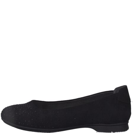 Jana Ballerina Sko Sort