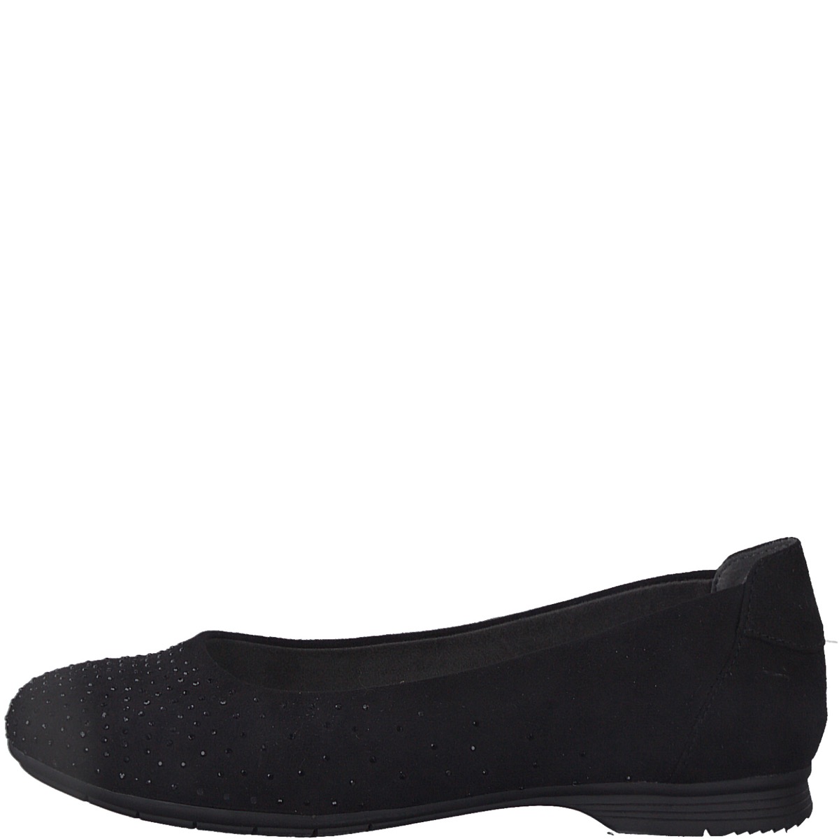 jana_ballerina_sko_sort-1 Jana Ballerina Sko Sort - Billede 1