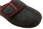 Damehjemmesko Slipper Grå Med Uldfoer - Billede 2