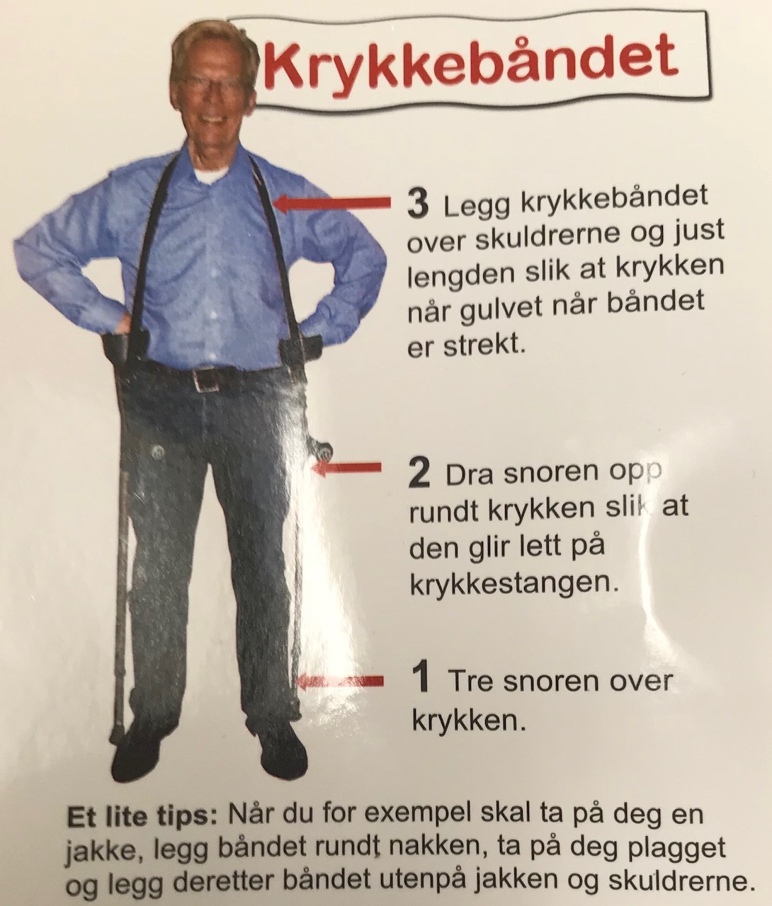 krykkeba_nd-1 Krykkebånd til krykker - Billede 1