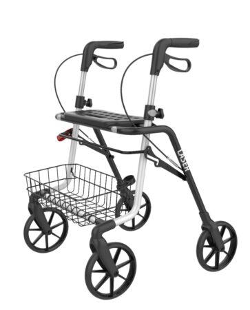 Rollator Laser Grå