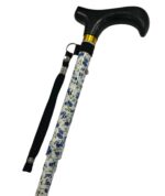 Lav Stok Blå Blomster Design Foldsammen - Billede 2