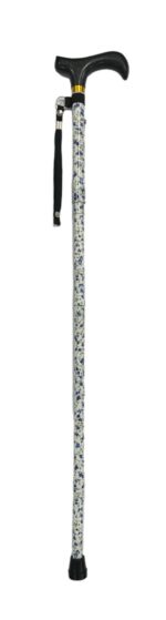 Lav Stok Blå Blomster Design Foldsammen - Billede 3